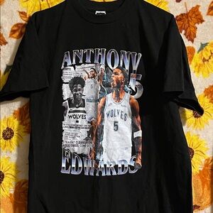 Black Graphic Men's Shirt with Sports Design